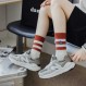 MeganJ는 여성용과 여아용 귀여운 면 양말, 스포츠 및 일상복용 양말 5켤레를 디자인합니다.