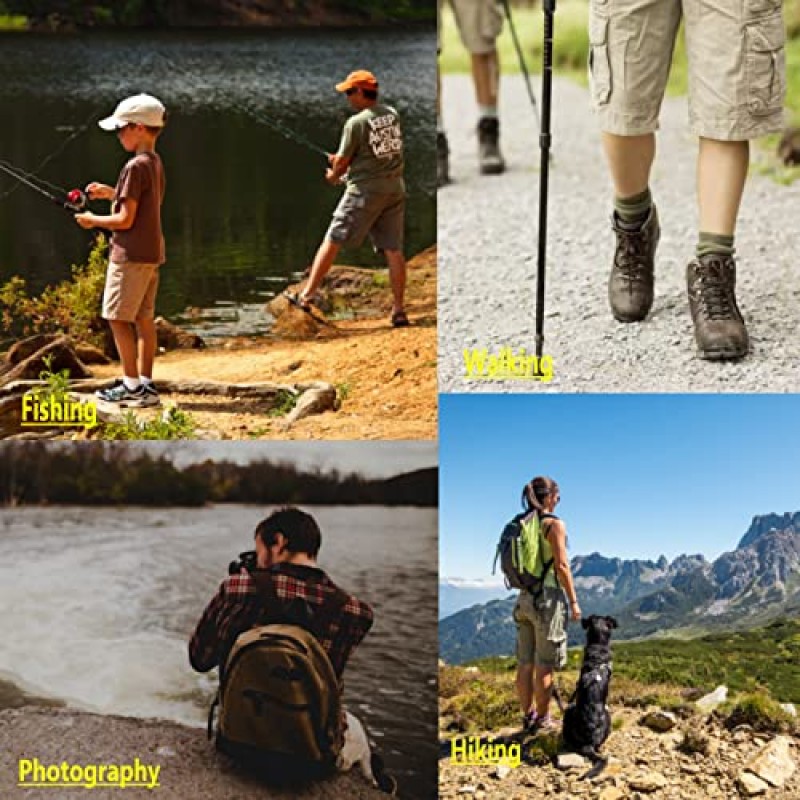 Raroauf 여성용 코튼 캐주얼 멀티 포켓 릴렉스핏 트윌 버뮤다 카고 반바지
