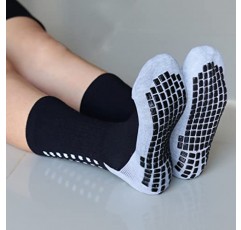 남성 여성을 위한 그리퍼가 있는 RATIVE 미끄럼 방지 미끄럼 방지 병원 양말