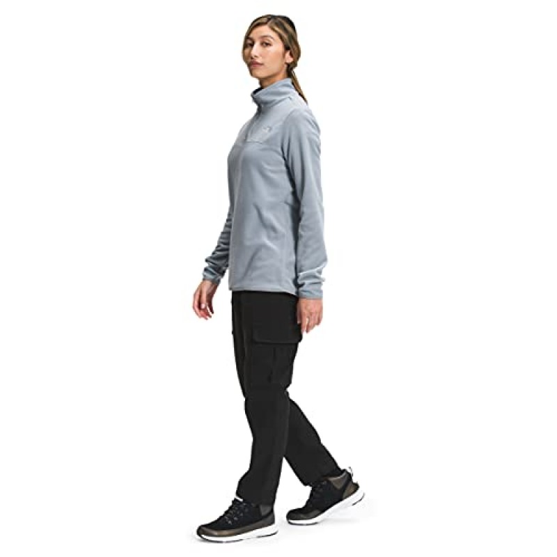 THE NORTH FACE 여성용 TKA Glacier ¼ 지퍼 플리스 재킷