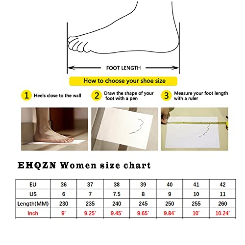 EHQZN 여성 골프 신발 화이트 스파이크리스 골프 신발 가죽 골프 트레이닝 신발