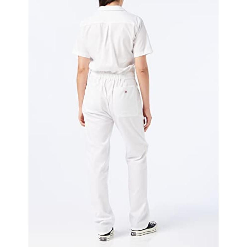 Dickies 여성용 반팔 플렉스 커버올