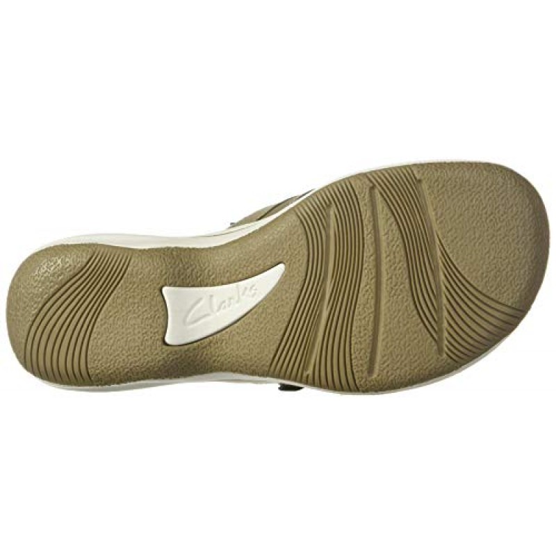 Clarks 여성용 브리즈 씨 플립플롭