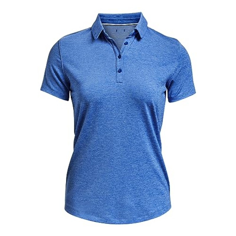 Under Armour 여성용 징거 반팔 골프 폴로