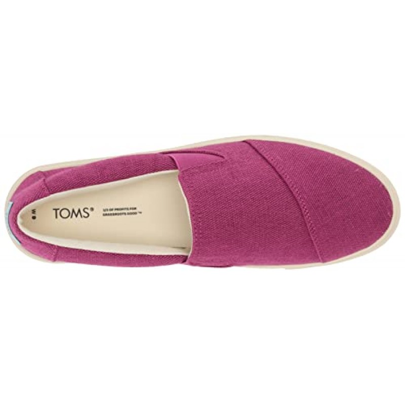 TOMS 여성 데본 슬립온 스니커즈 슈즈 캐주얼 - 블루