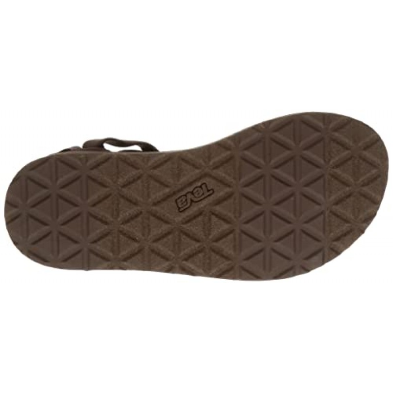 Teva 여성용 미드폼 유니버설 샌들, 레인포레스트 브라운, 9