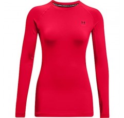 Under Armour 여성용 Authentics 긴 소매 크루넥 티셔츠