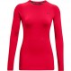 Under Armour 여성용 Authentics 긴 소매 크루넥 티셔츠