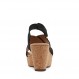 Clarks 여성용 애나델 어윈 웨지 샌들