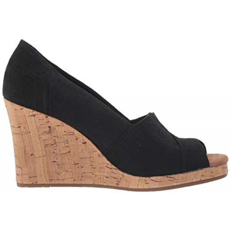 TOMS 여성용 클래식 에스파드리유 웨지 샌들