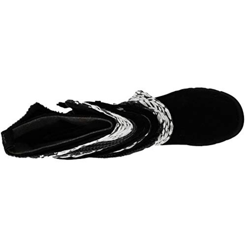 MUK LUKS 여성용 니키 벨트 랩 부츠