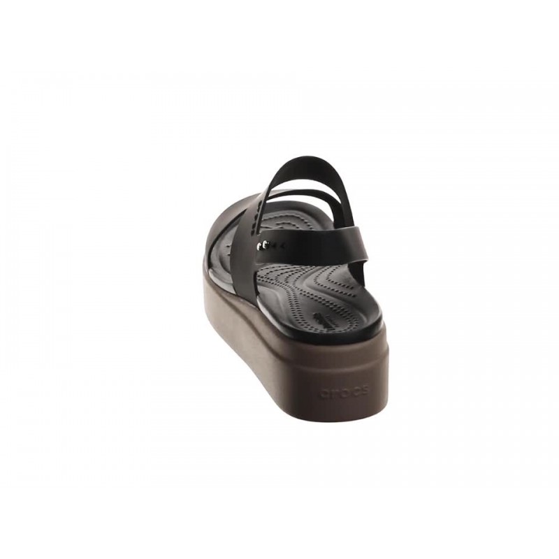 Crocs 여성용 브루클린 로우 웨지, 플랫폼 샌들