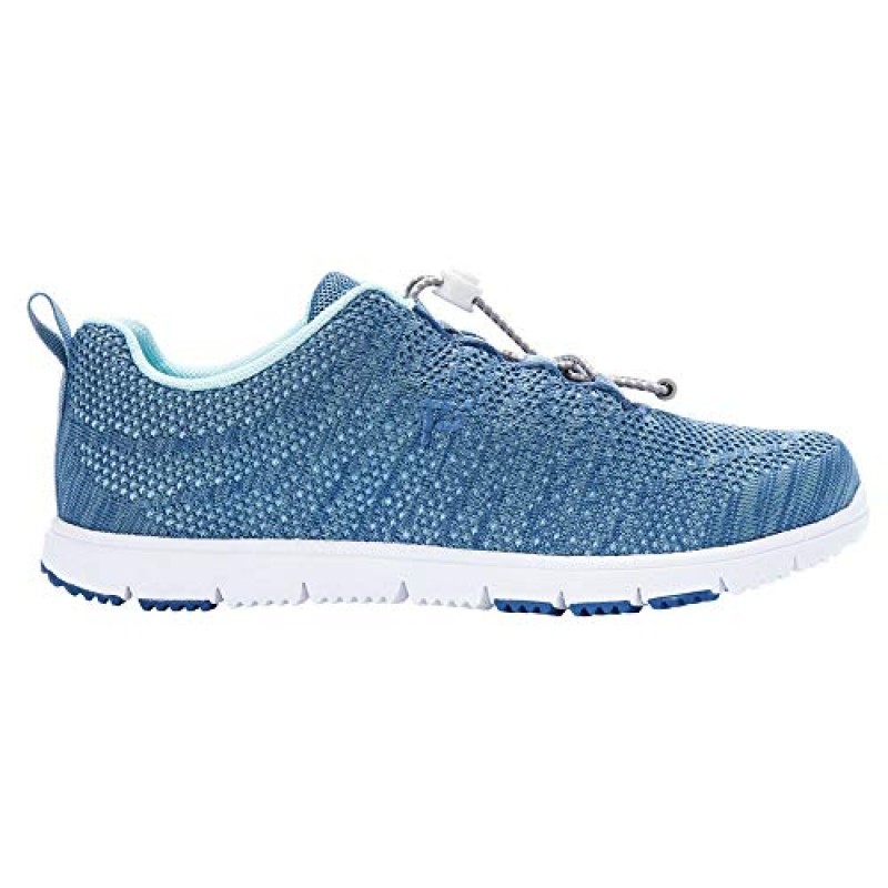 Propet 여성 TravelWalker Evo 워킹 워킹 스니커즈 신발 - 블랙