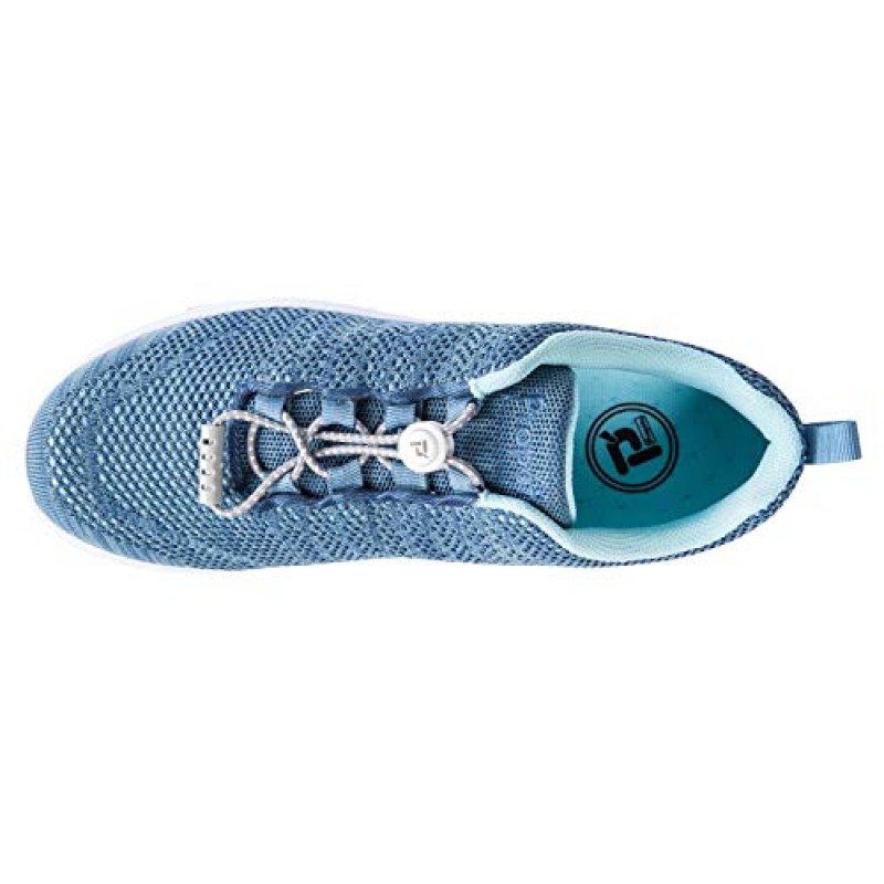 Propet 여성 TravelWalker Evo 워킹 워킹 스니커즈 신발 - 블랙