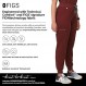 Figs Zamora 여성용 하이 웨이스트 조깅 스타일 스크럽 팬츠 — 슬림핏, 포켓 6개, 하이라이즈 요가 허리밴드 여성 스크럽 팬츠