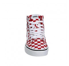 Vans 유니섹스 필모어 하이탑 스니커즈 - 멀티 체커보드 - 블랙/화이트