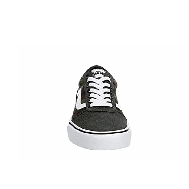 Vans 유니섹스 워드 워시드 덕 레이스업 로우컷 디자인 스니커즈 - 카무플라주 블랙