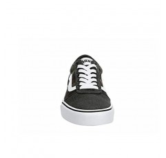 Vans 유니섹스 워드 워시드 덕 레이스업 로우컷 디자인 스니커즈 - 카무플라주 블랙