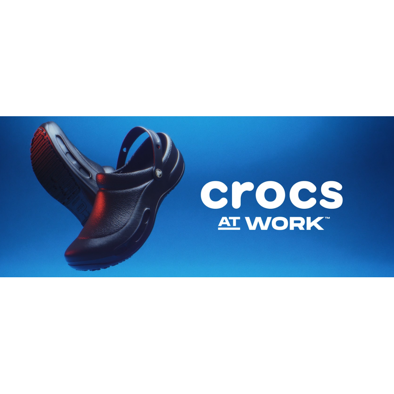 Crocs 남성 및 여성 비스트로 프로 워크 클로그 미끄럼 방지 작업화, 그레이트 너싱 또는 셰프 신발