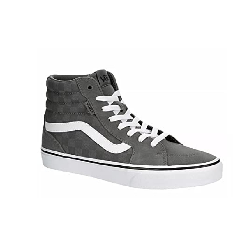Vans 유니섹스 필모어 하이탑 스니커즈 - 멀티 체커보드 - 블랙/화이트