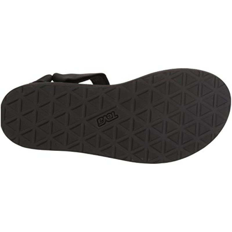 Teva womens Teva 여성 MIDFORM 유니버설 웨지 샌들 블랙 08 미디엄 US, 블랙, 8 US