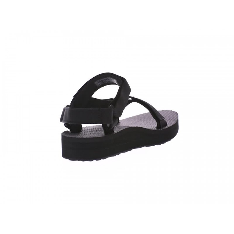 Teva womens Teva 여성 MIDFORM 유니버설 웨지 샌들 블랙 08 미디엄 US, 블랙, 8 US