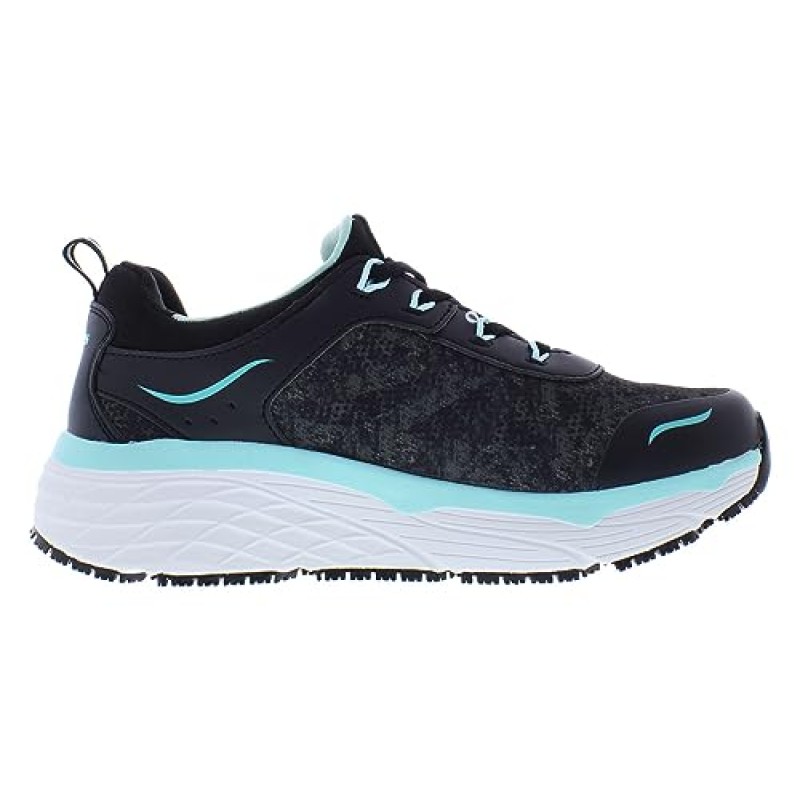 Skechers Work Rastip, 여성용, 블랙/멀티, 부드러운 발가락, 미끄럼 방지 운동용