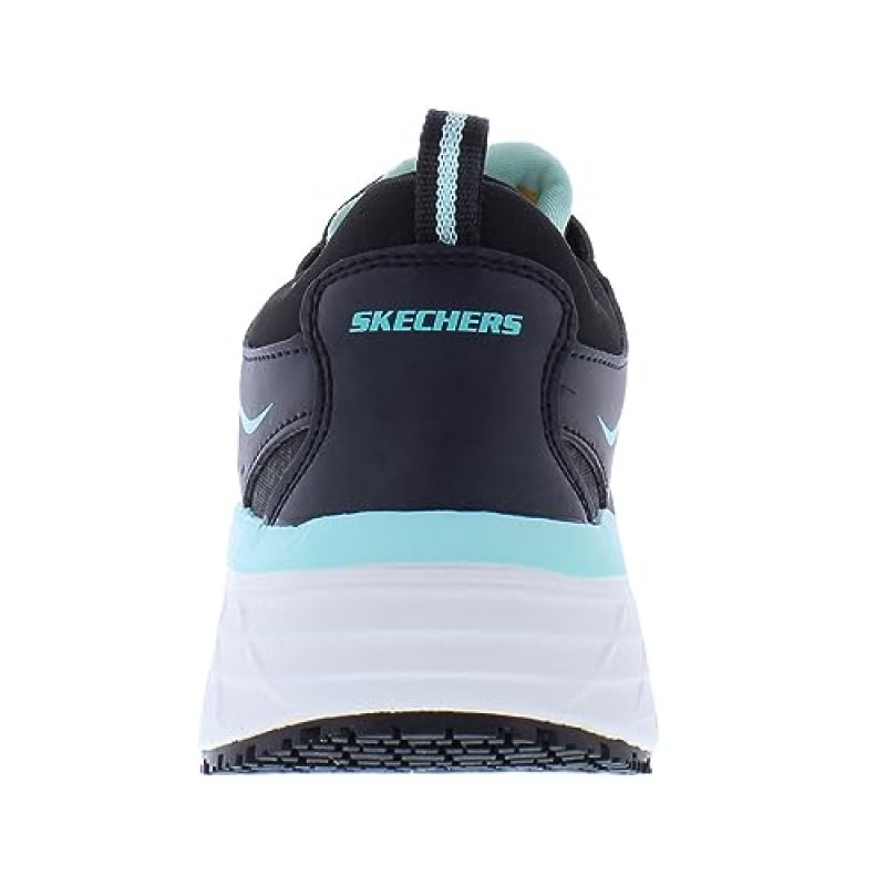 Skechers Work Rastip, 여성용, 블랙/멀티, 부드러운 발가락, 미끄럼 방지 운동용