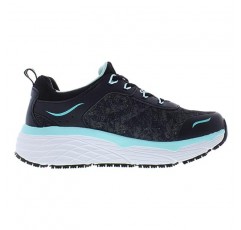 Skechers Work Rastip, 여성용, 블랙/멀티, 부드러운 발가락, 미끄럼 방지 운동용