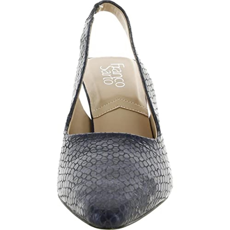 Franco Sarto 여성용 밀라노 포인티드 토 슬링백 펌프