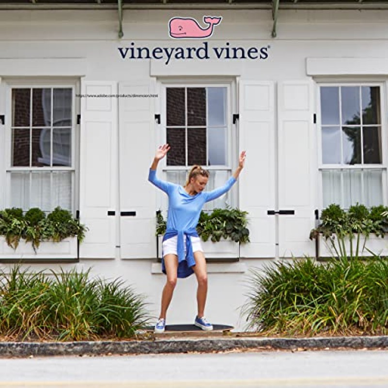 vineyard 덩굴 여성 생 밑단 화이트 진 스커트
