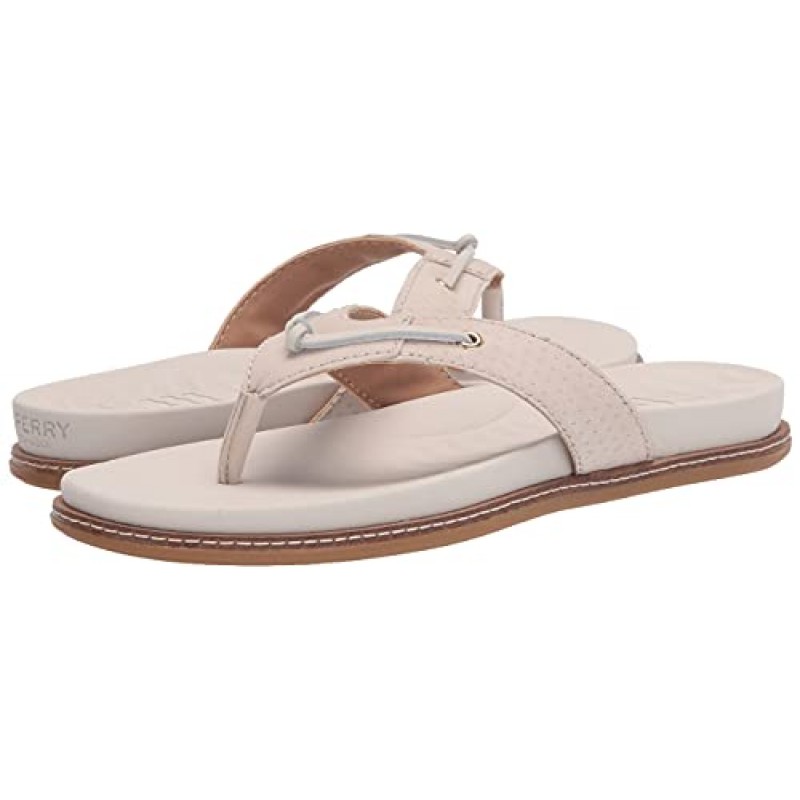 Sperry 여성용 웨이브사이드 플러시웨이브 끈 플립플롭