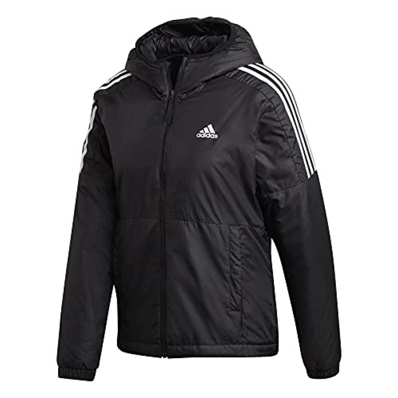 adidas 여성용 스탠다드 에센셜 보온 후드 재킷