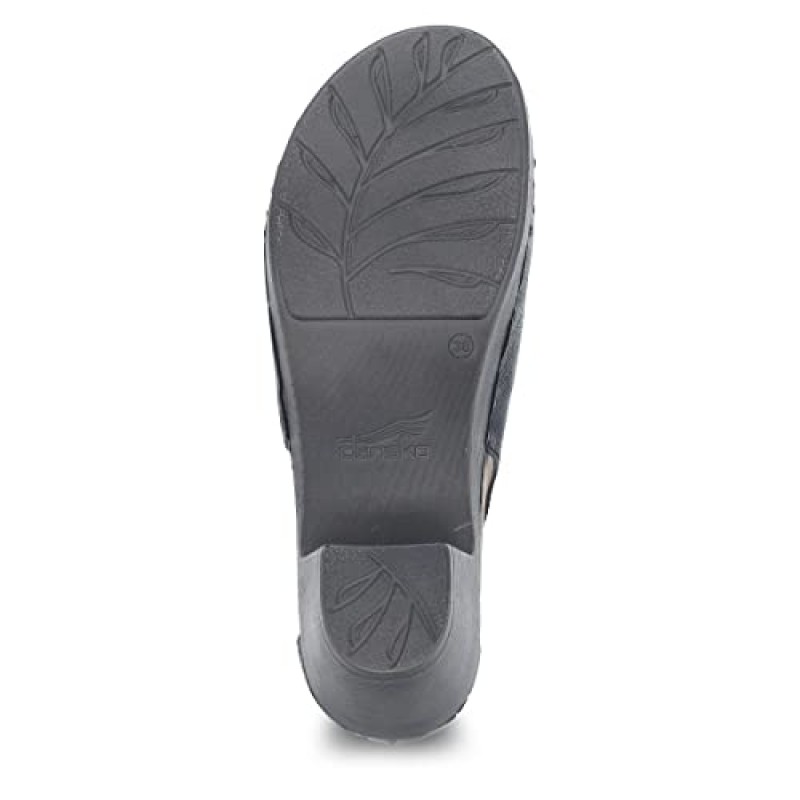 Dansko Sassy 세련된 업프론트 클로즈드 토 - 아치 지지대가 추가된 에너지 리턴 풋베드 - 오래 지속되는 착용을 위한 경량 PU 아웃솔 - 사계절 스타일에 적합