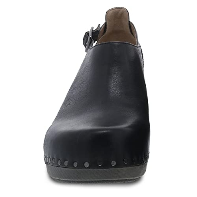 Dansko Sassy 세련된 업프론트 클로즈드 토 - 아치 지지대가 추가된 에너지 리턴 풋베드 - 오래 지속되는 착용을 위한 경량 PU 아웃솔 - 사계절 스타일에 적합