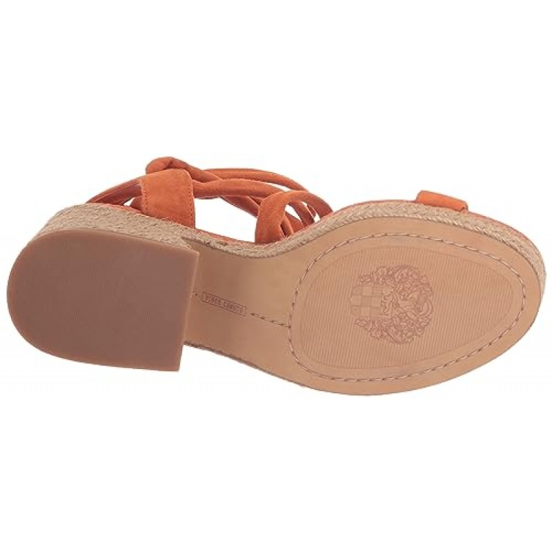 Vince Camuto 여성용 로레카 레이스업 에스파드리유 샌들 웨지