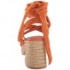 Vince Camuto 여성용 로레카 레이스업 에스파드리유 샌들 웨지