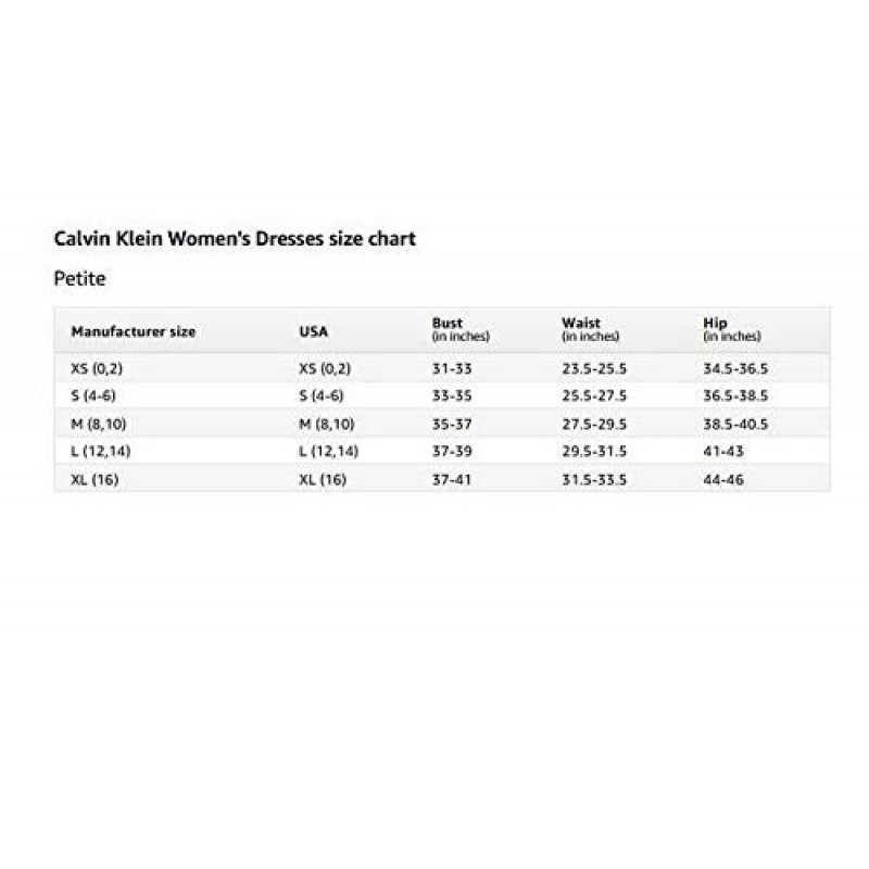 Calvin Klein 여성용 프린트 시스 드레스