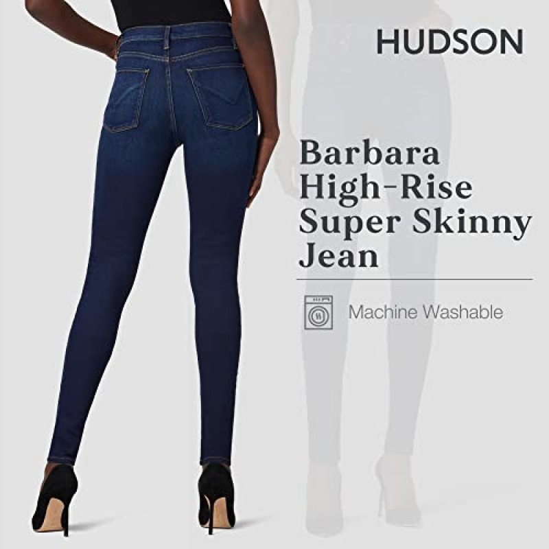 HUDSON 청바지 여성용 The Barbara WH407DWF, 레퀴엠, 27 레귤러