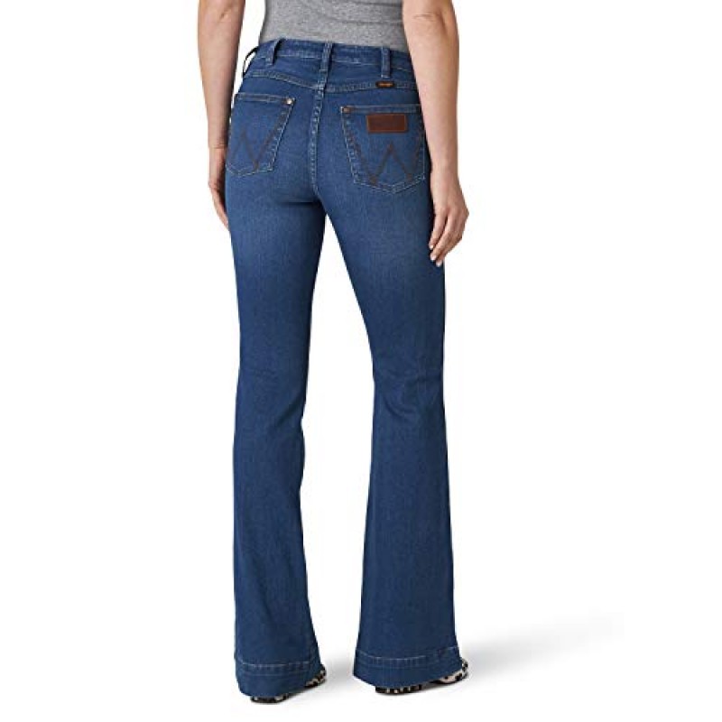Wrangler 여성용 레트로 프리미엄 5포켓 바지 진