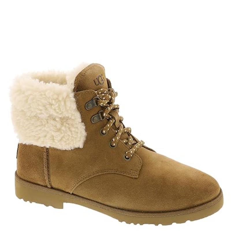 UGG 여성용 Romely 헤리티지 레이스 패션 부츠
