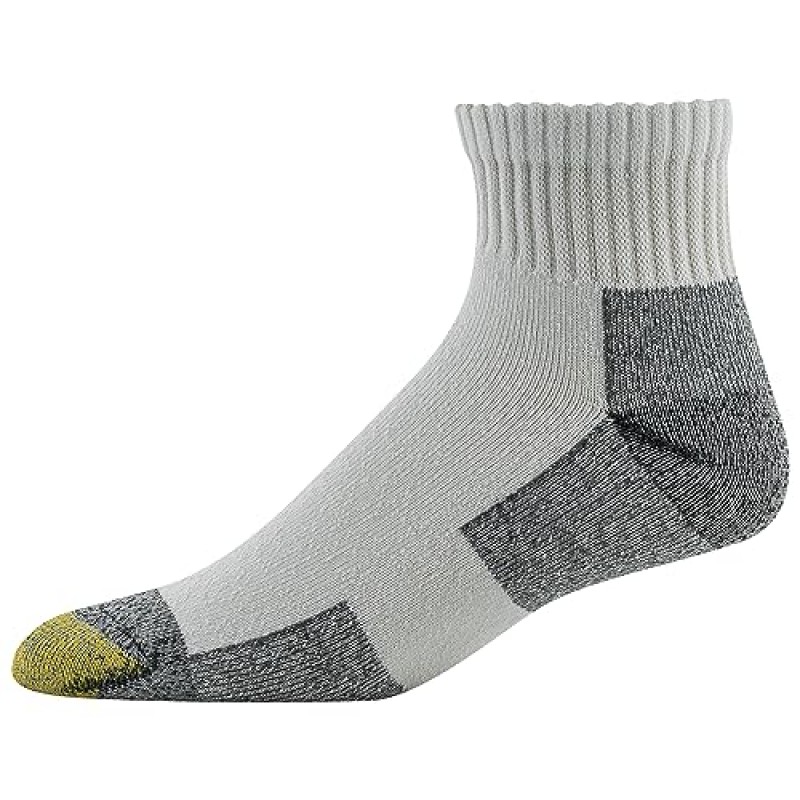 GOLDTOE 남성용 656p 면 발목 운동 양말, 멀티페어