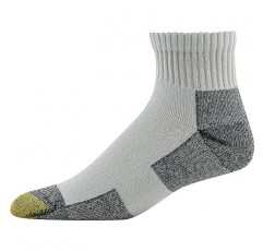 GOLDTOE 남성용 656p 면 발목 운동 양말, 멀티페어
