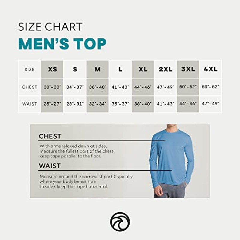 Vapor Apparel 남성용 야외 UPF 50+ 긴 소매 티셔츠, 낚시, 달리기, 하이킹, 수영용 자외선 차단