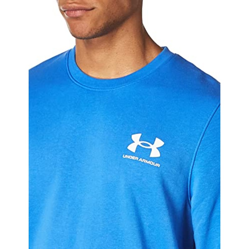 Under Armour 남성 라이벌 테리 롱 크루넥 티셔츠