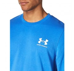 Under Armour 남성 라이벌 테리 롱 크루넥 티셔츠