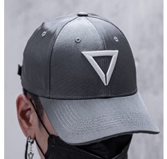 Fabric of the Universe 트라이앵글 로고 Techwear 일본 스트리트웨어 야구 모자