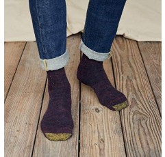 GOLDTOE 남성용 해링턴 크루 양말, 멀티페어