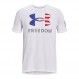 Under Armour 남성 뉴 프리덤 로고 티셔츠
