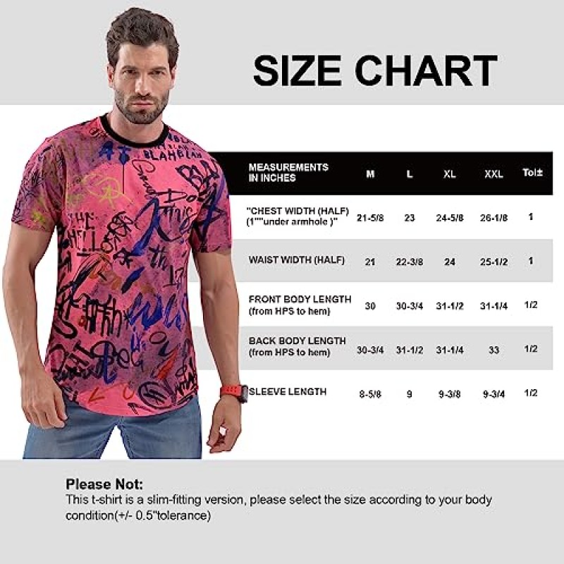 DEOLAX Mens T 셔츠 남성 패션 크루 넥 티셔츠 캐주얼 클래식 티셔츠 남성 반팔 롱 라인 Hipster 힙합 티